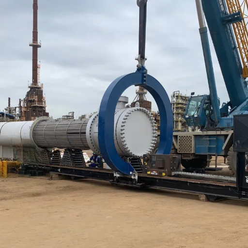 Proceso de extracción de paquetes de tubos paso a paso