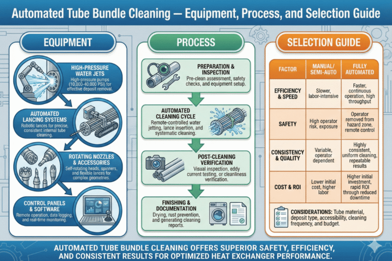 Automated Tube Bundle Cleaning: Equipment & Process Guide