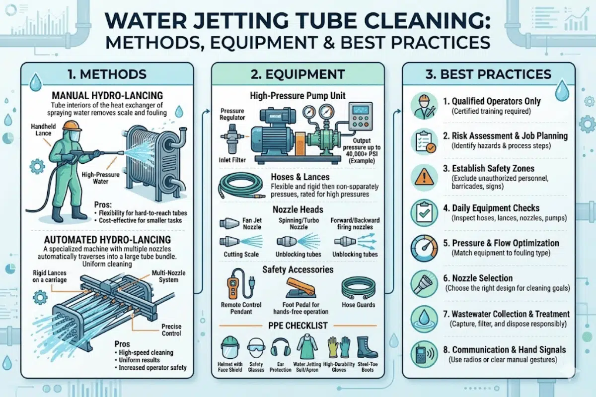 Water Jetting Tube Cleaning: Methods, Equipment & Best Practices - BOSHIYA