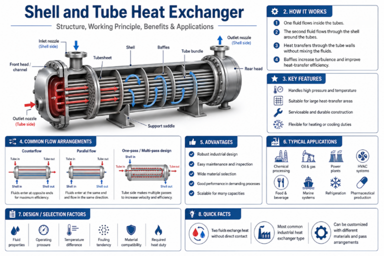 shell and tube heat exchanger
