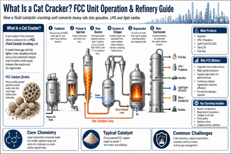 What Is a Cat Cracker? FCC Unit Operation & Refinery Guide