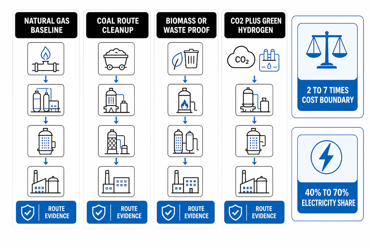 How Feedstock Routes Change Carbon, Risk, and Proof — Boshiya