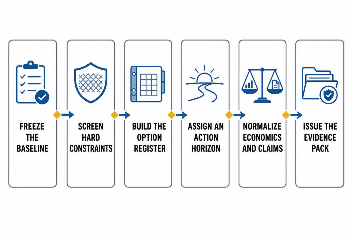 Use the Baseline-to-Bid 6-Step Roadmap — BOSHIYA