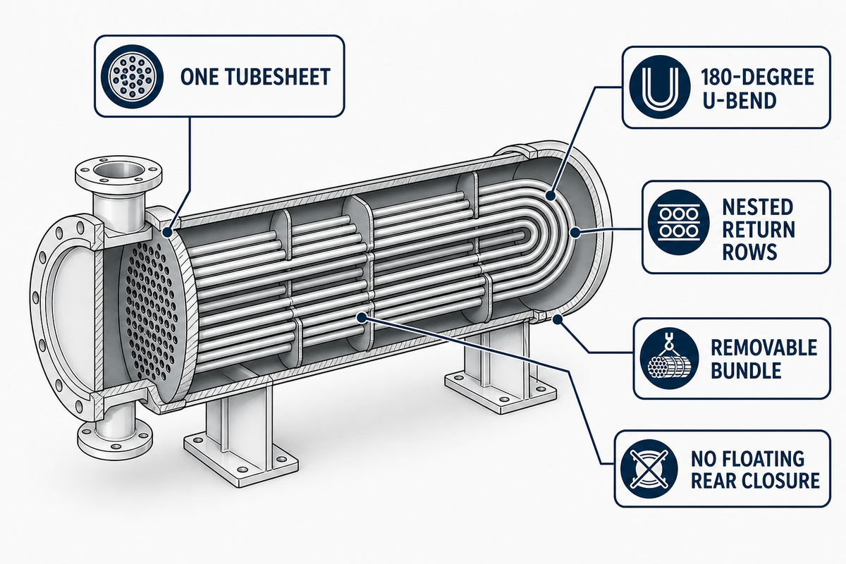 What Changes in a U-Tube Exchanger? — BOSHIYA